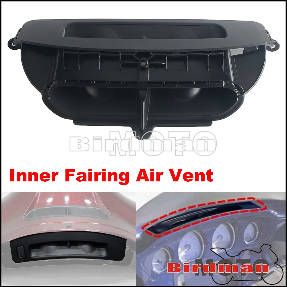 

Motorcycle Inner Fairing Air Vent Air Duct Kit For Harley Electra Street Tri Glide Ultra Limited FLHT FLHTK FLHTCU FLHTP 2014-up