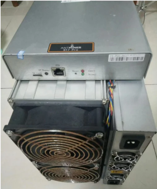 

Bitmain-Antminer S17Pro Улучшенный крипто-Майнер Asic, Майнер биткоинов, Майнер BTC, 53T, 56T, 59T