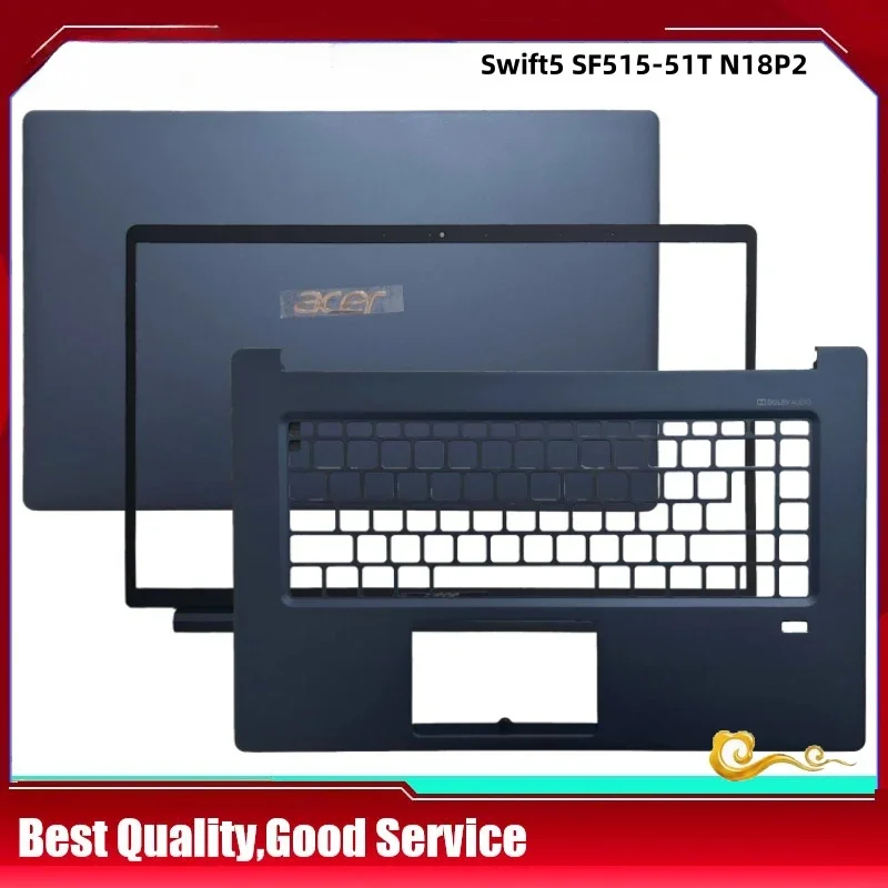 

New/org Laptop cases for Acer Swift5 SF515-51T N18P2 LCD back cover /Front bezel /Palmrest Upper cover.Blue