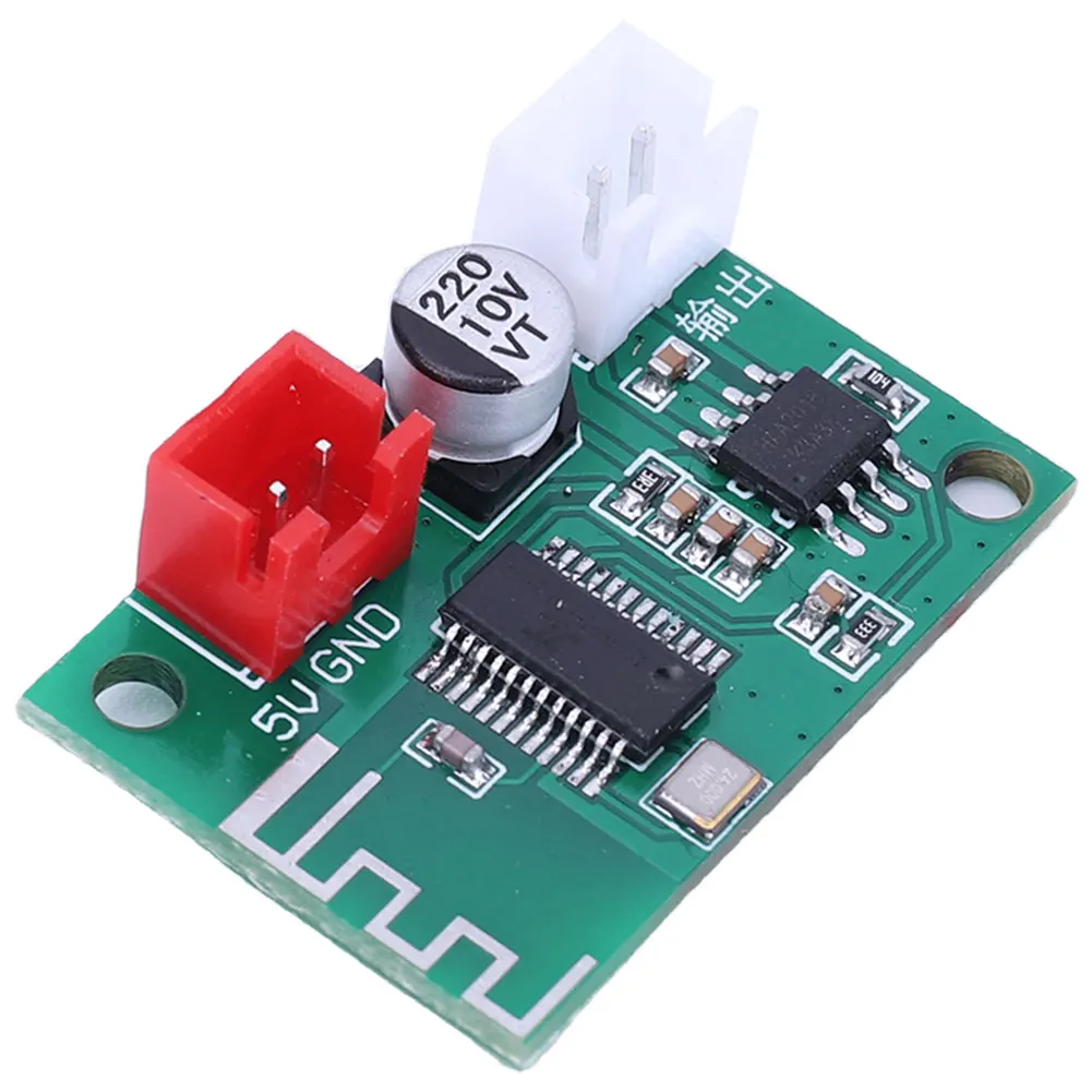 5W Mono Class D Digital Power Amplifier Board 5V Bluetooth-Compatible Stereo Power Amplifier Module