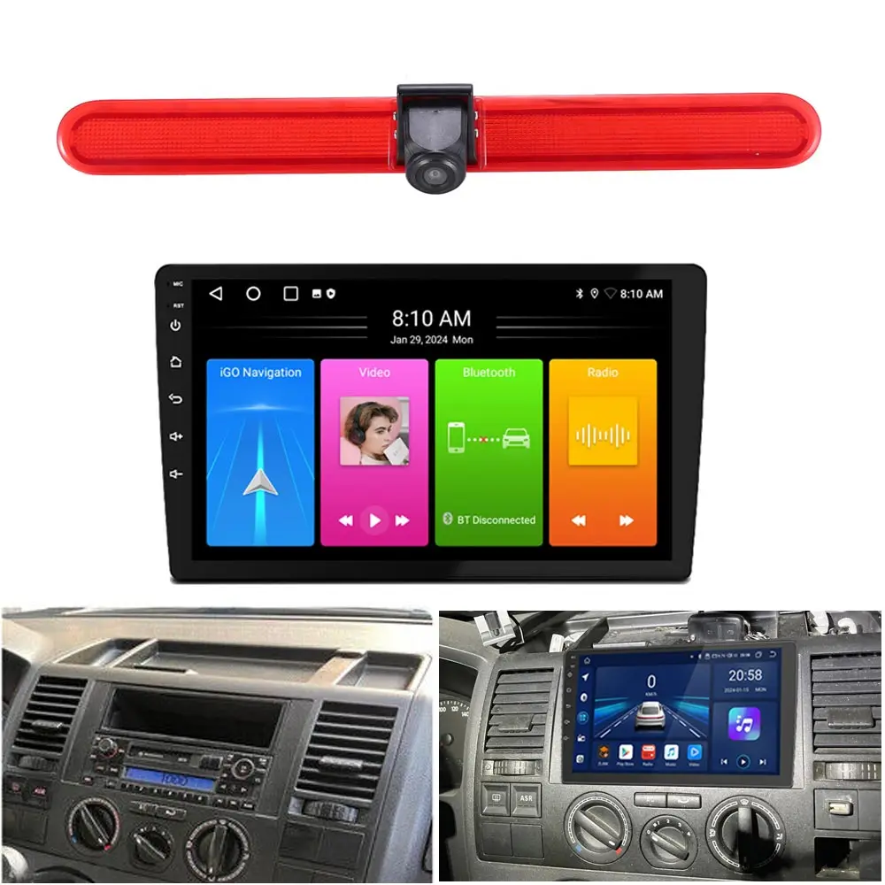 

Android car radio with GPS Navigation+HD rear view camera for VW Multivan 5 V 7EF 7EM 7EN 7HF 7HM 7HN Bus Trasnporter Caravelle