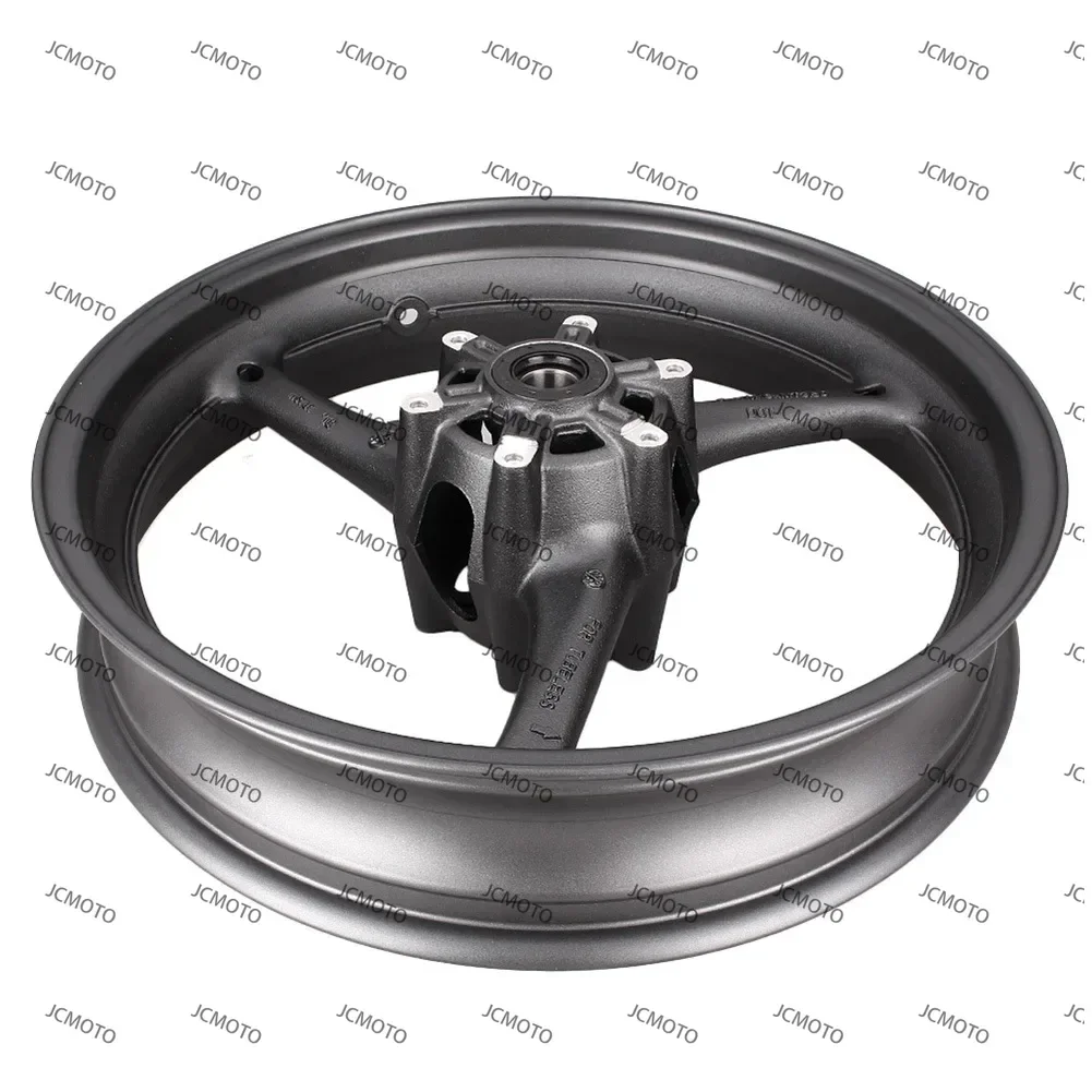 أسود غير لامع لسوزوكي GSXR600 GSXR750 2008-2010 & GSXR 1000 K9 2009-2016 استبدال حافة العجلة الأمامية من الألومنيوم للدراجات النارية