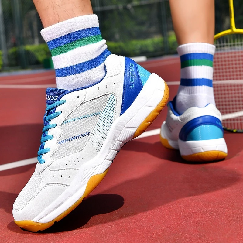 أحذية رياضية للرجال والنساء، أحذية كرة الريشة الاحترافية، أحذية تنس وكرة طائرة مريحة ومسامية في الهواء الطلق #2