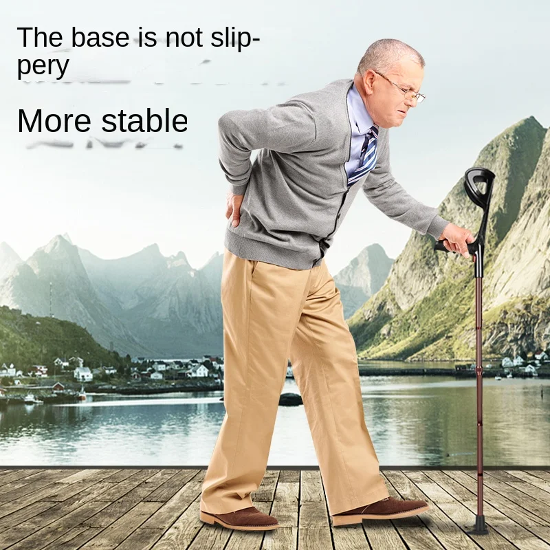 elderly Arm crutch telescopic medical folding elbow portable fracture rehabilitation walker lligheweight crutches for adults