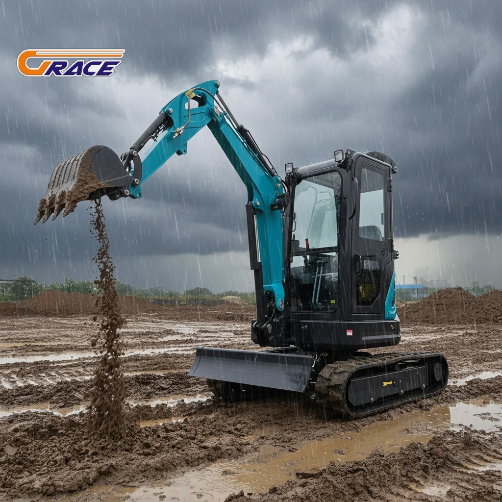 

Small Mini Excavator 1.8 Ton EPA Certified Micro Digger Home Farm Use Customize Fast Ship