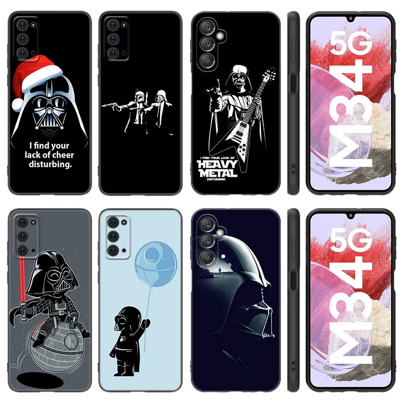 S-Star W-Wars Case For Samsung M31 S Note 10 Lite 20 Ultra M04 M13 M32 4G M14 M23 M33 M34 M42 M52 M53 M54 5G M11 M12 M21 M22 M51