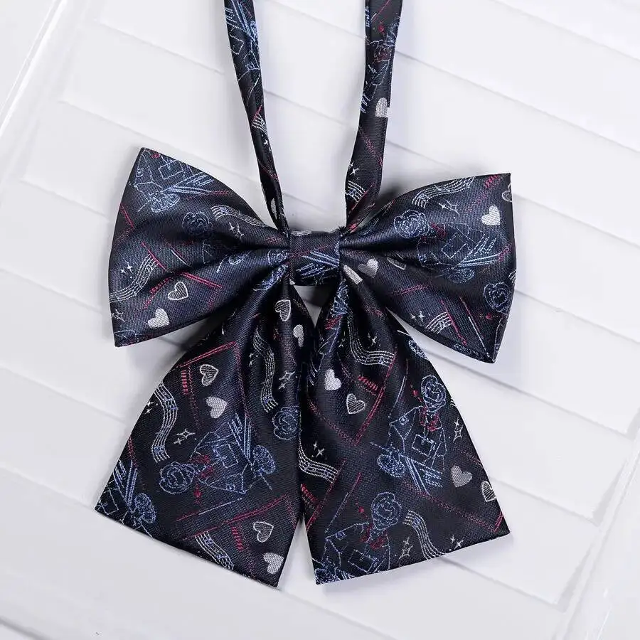 Cool Guy/Hot Girl/Tie Girl JK Shirt Small Sweet CP Style Uniform Bow Tie Trendy Men