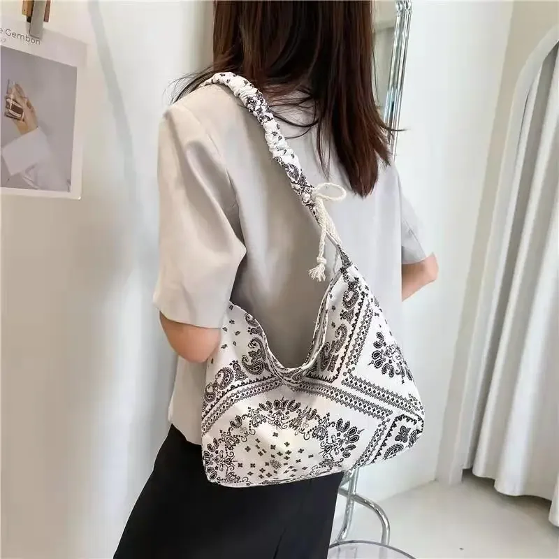 Shoulder Bags For Women Cross-Body Ethnic Pattern Big Capacity Square 2021 Autumn Russian Style New Design Messenger Bags