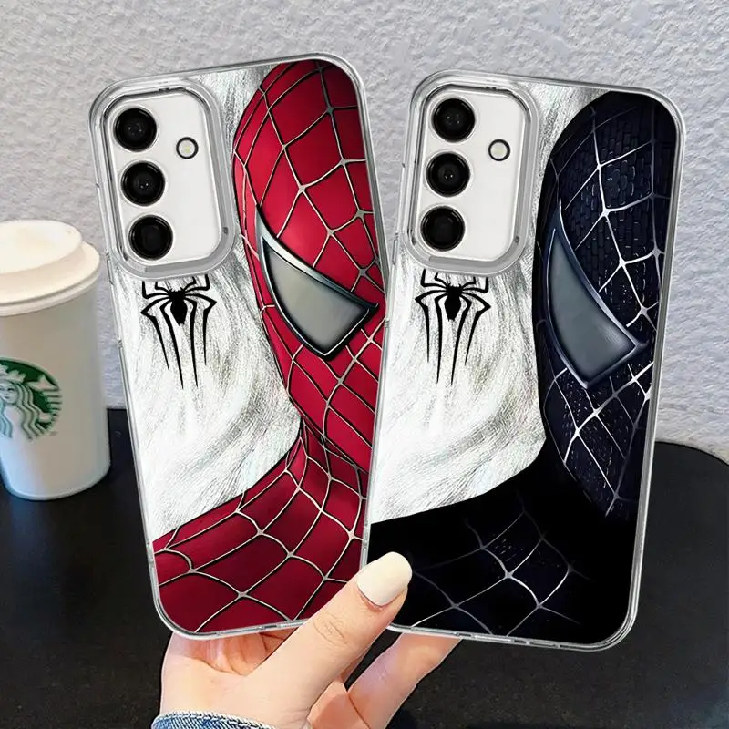 Marvel Sipider Man Phone Case for Samsung Galaxy A73 A55 A54 A72 A53 A52 A35 A33 A32 A25 A23 A15 A22 A14 A12 Soft Cover