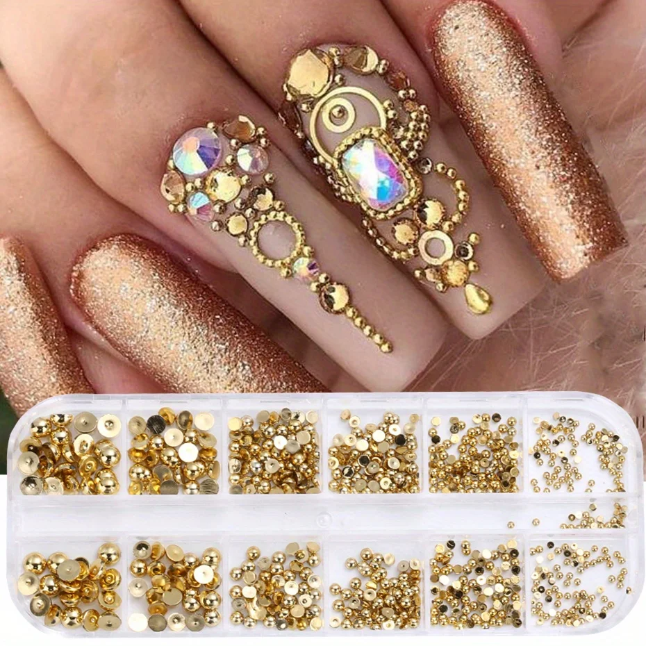 5000 Stück Kleine Harz-Strasssteine für Nagelkunst, Bunte Strass-Steine 2/3MM Flache Rückseite, Glitzernde Edelsteine, Strass-Charms – Detail 10