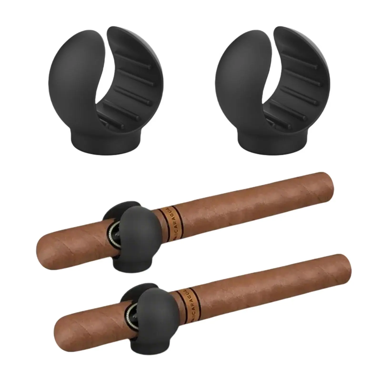 

Golf Cart Accessorie, 2 Pack Convenient Magnetic Holder for Golf Cart, 45-52 Ring Gauge, Portable Silicone Clip for Golf Carts,