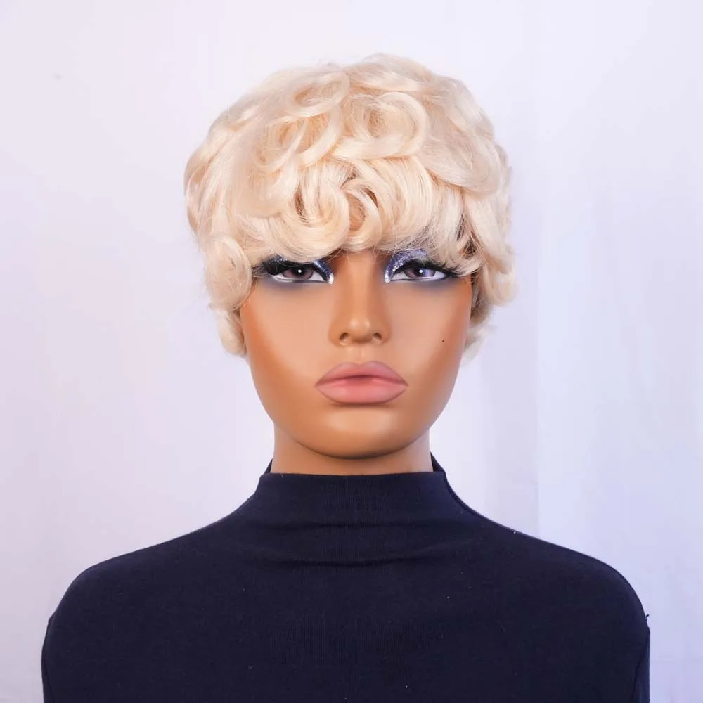 Short Pixie Cut Wig…