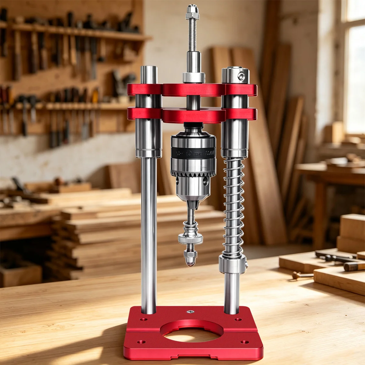 1pc-precision-portable-drillling-guide-jig-woodworking-adjustable-punch-locatorstraight-hole-drilling-template-tool