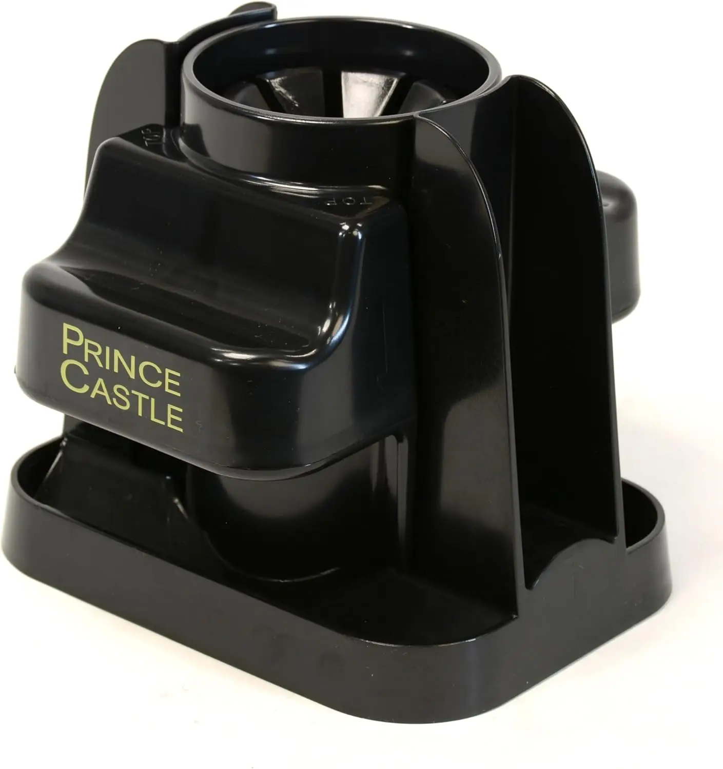 

Prince Castle Lime Lemon Cutter - Fruit Slicer Kitchen Gadget and Vegetable Chopper with Container 8-Wedge Slicer