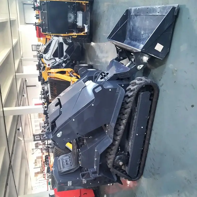 Entrega rápida personalizada amplamente utilizada mini carregadeira de direção internacional sobre esteiras de jardim Epa