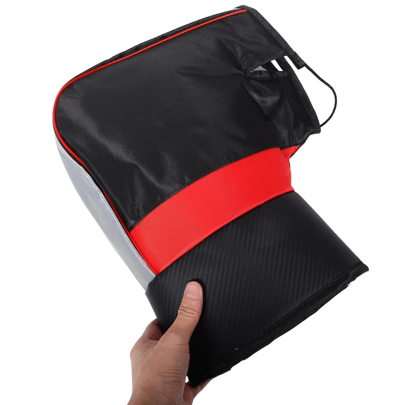 

1 пара ветрозащитных зимних чехлов на руль мотоцикла, толстые водонепроницаемые перчатки для электровелосипеда, теплые чехлы для рук для езды в холодную погоду