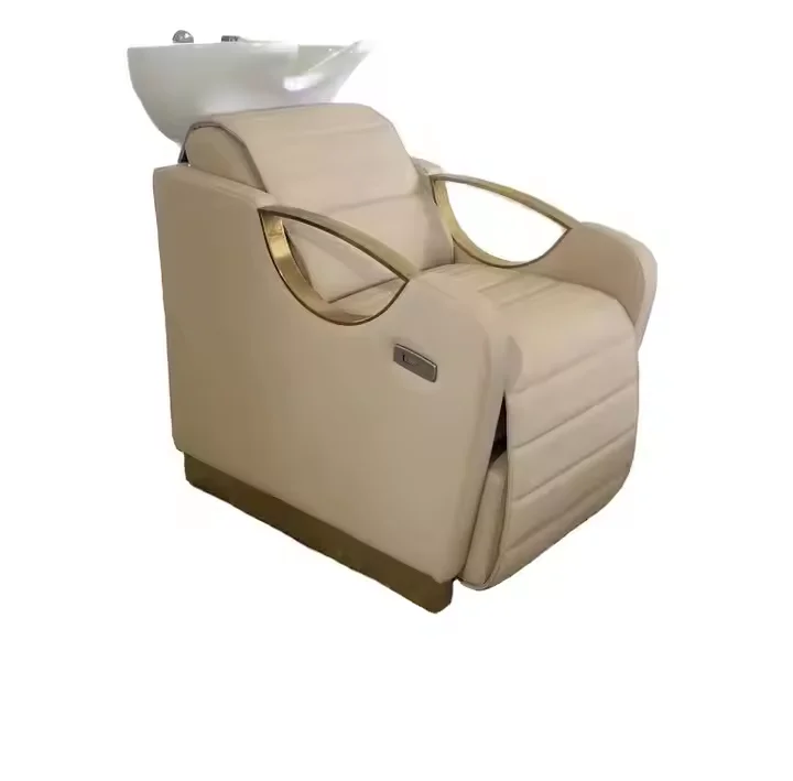 

Hair Salon Furniture Back Washing Unit Basin Beauty Shampoo Chair