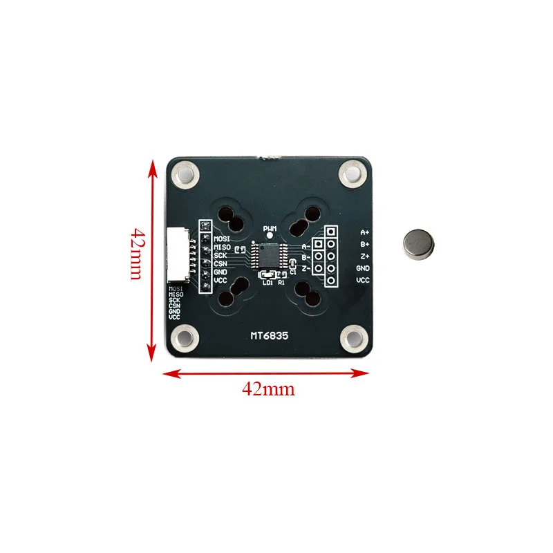 AS5600, AS5047P, MT6701, TLE5012B, MT6835 Programmable Magnetic Encoder Module Kit with Magnet - view 5