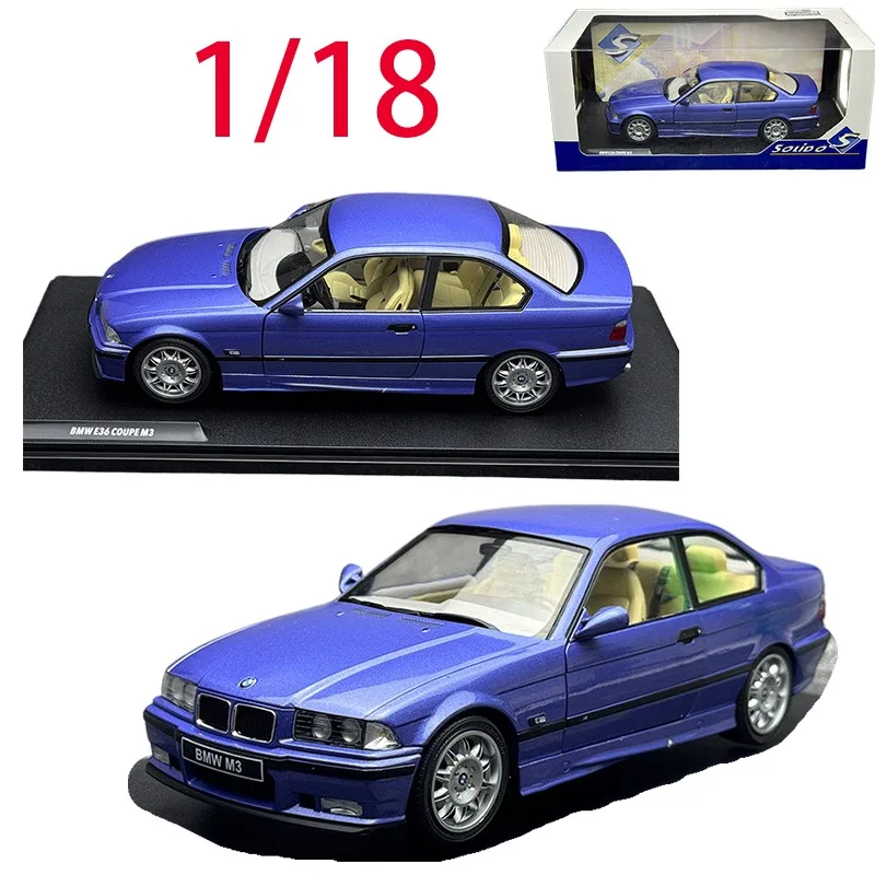 

Модель автомобиля Solido Diecast BMW M3 E36 Coupe 1990 года, масштаб 1:18, из сплава, для мальчиков, в оригинальной коробке, для коллекции и демонстрации