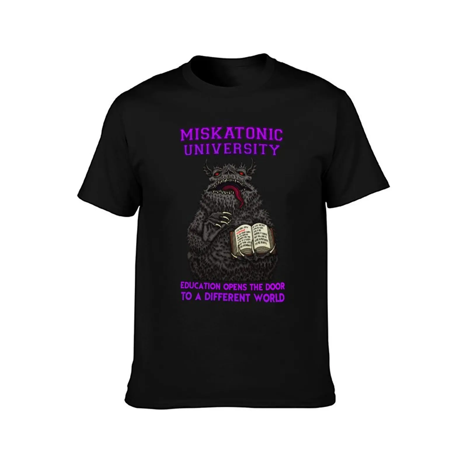 Miskatonic Tsathoggua - Azhmodai 2020 T-Shirt Lightweight Gym Training T-Shirt