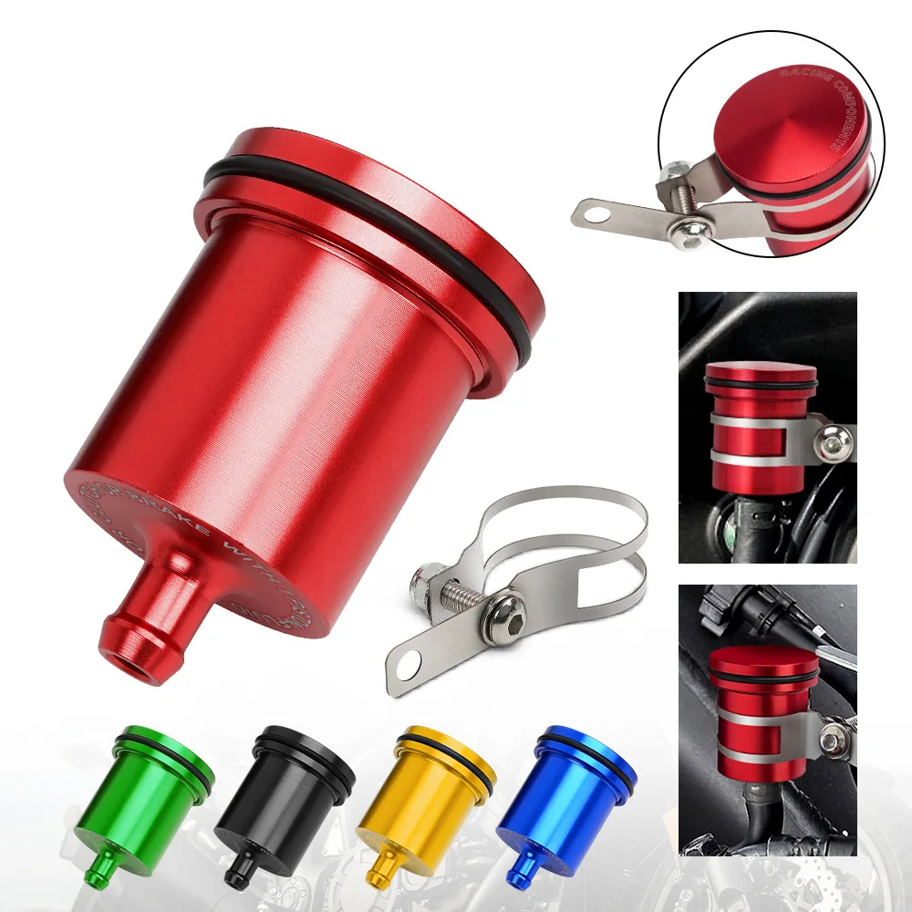 Fluid Oil Reservoir Brake Clutch Tank Cylinder Fluid Bottle Reservoir Motorcycle Brake Pump Tank Oil Cup for Yamaha MT15