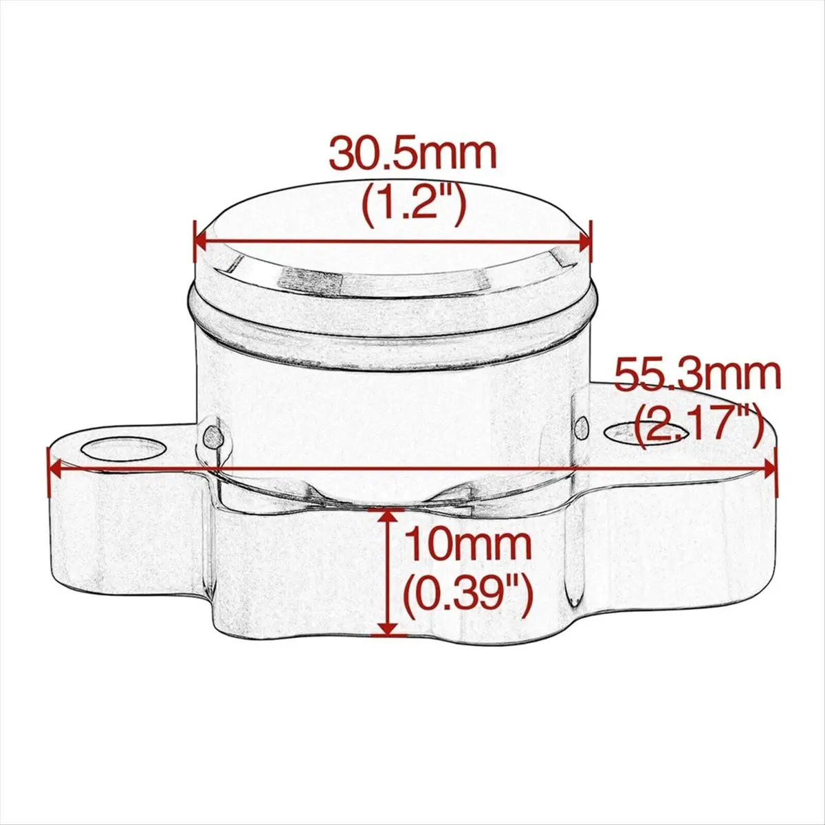 Mega SaleMotorcycle Oil Injection Block Off Plug for Yamaha PW50 PW80 Y-Zinger 1991-2024 Accessories Aluminum