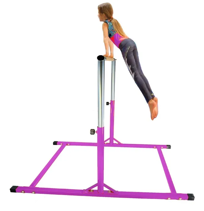 2026 Factory Indoor Gymnastics Parallel Bars for Kds and Children Horizontal Bars Athletic Expandable Kip Barpromote sales