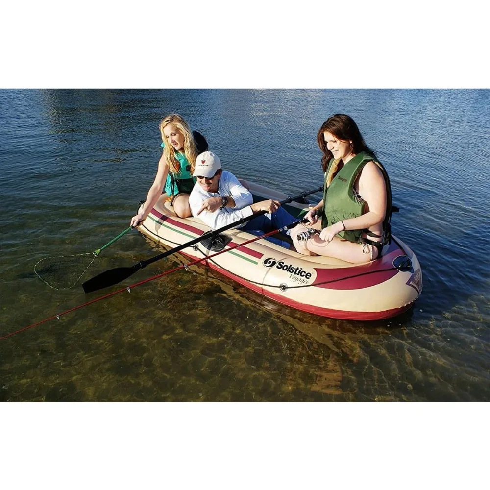 Balsas de barco de pesca inflables para adultos, 4 opciones para personas, Compatible con Motor, viene con accesorios, soportes de poste, cojines de agarre