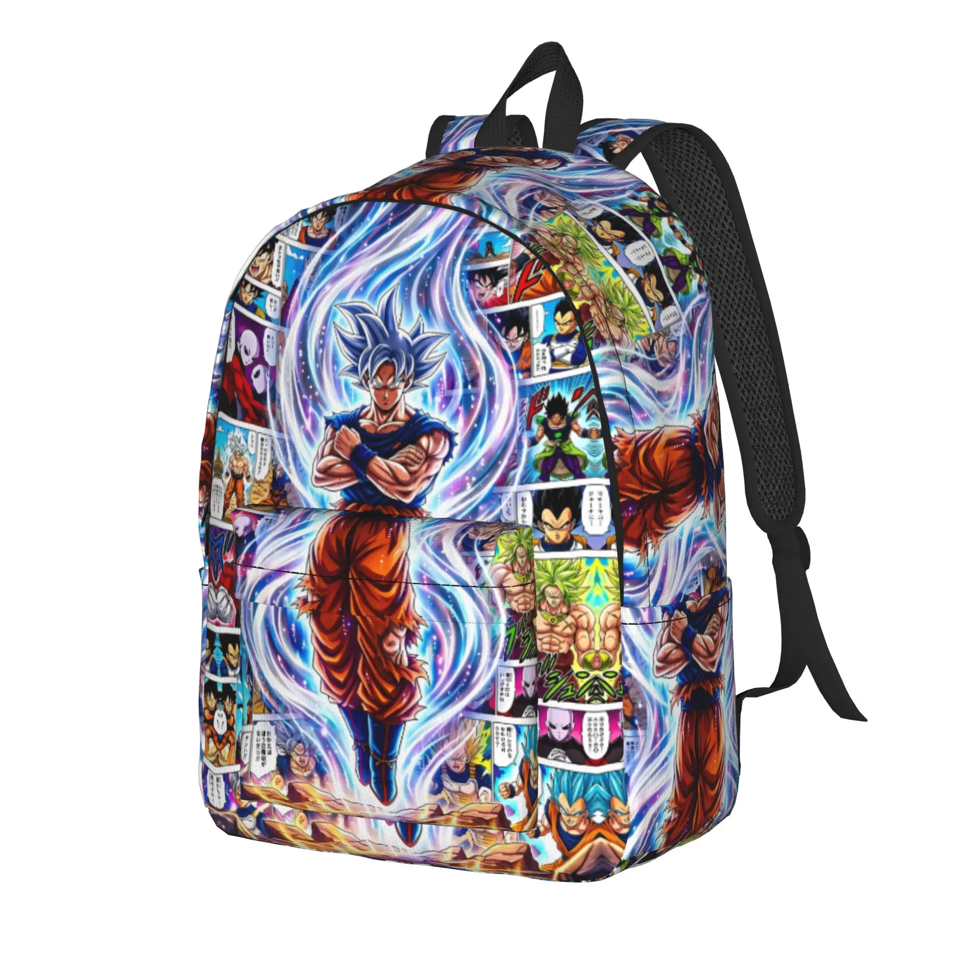 Dragons Ball Anime Song Goku Backpack Back To School Backpacks Unisex Pretty School Bags Designer Print Rucksack