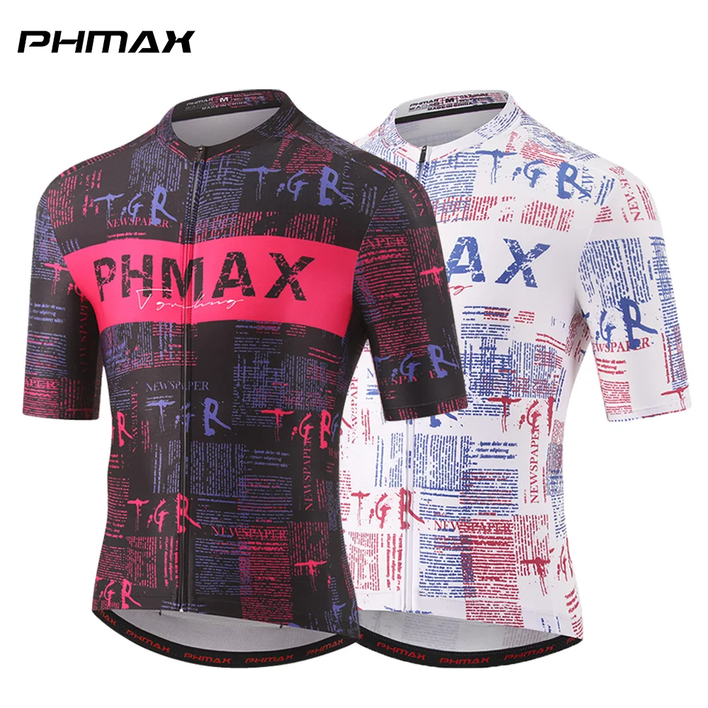 

Мужская велосипедная майка PHMAX, летняя, с коротким рукавом, легкая, дышащая, для шоссейных велосипедов, профессиональная, облегающая, для MTB, для мужчин