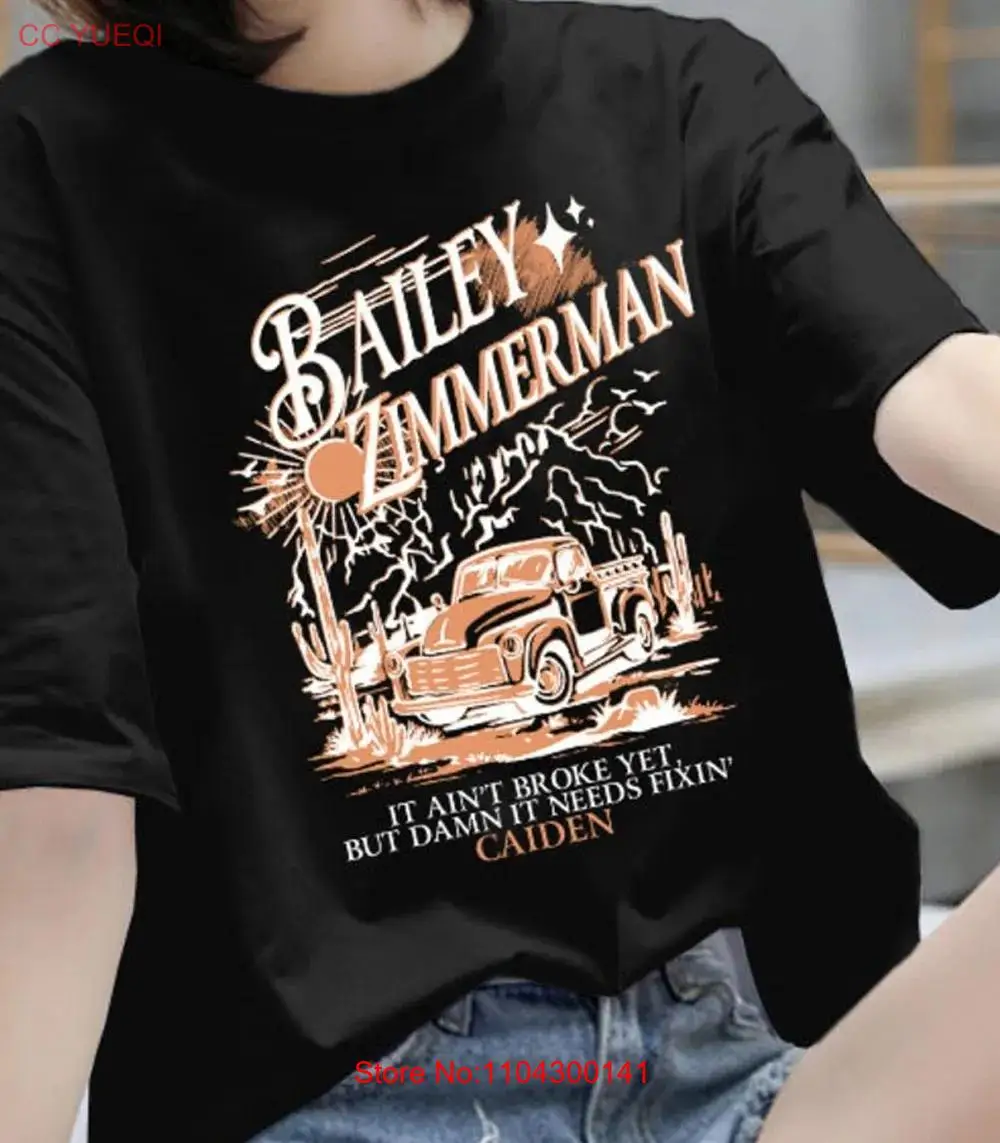 

NEW Bailey Zimmerman T-shirt black Short sleeve S-5Xl shirt fan YY1200