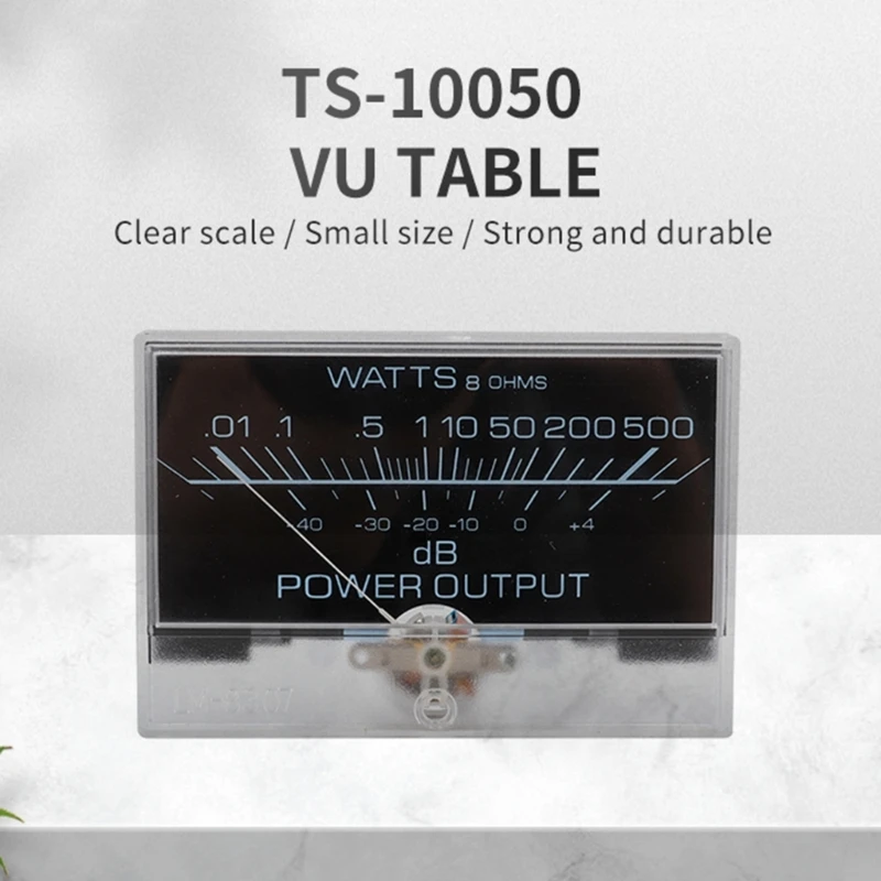 Digital Power-Meter แผง VU Meter 6-12V หลอดไฟด้านหลังการบันทึกไฟล์เสียงระดับเมตรสำหรับเครื่องขยายเสียงลำโพง