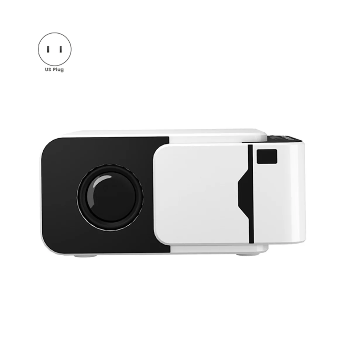 NEW!! MiniT5 Home HD Projector Mini Portable Mini Smart Phone Home Theater Projection US Plug