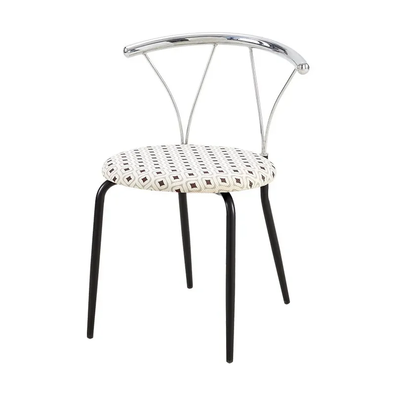 

Dining chair backrest light luxury Nordic feeling Internet celebrity chair retro medieval home French minimalist designer