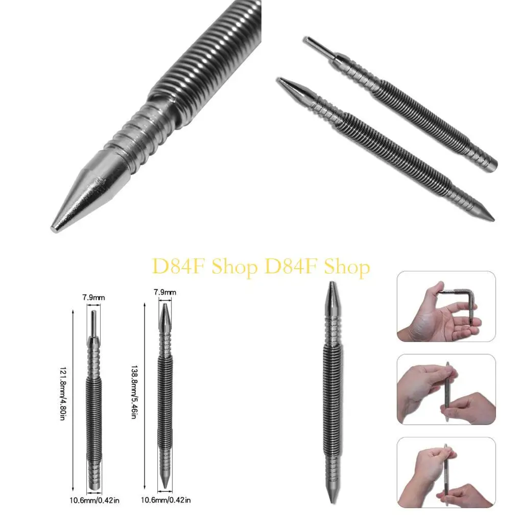 

D84F пружинный двойной конец ногтевой набор центра центрального отверстия.