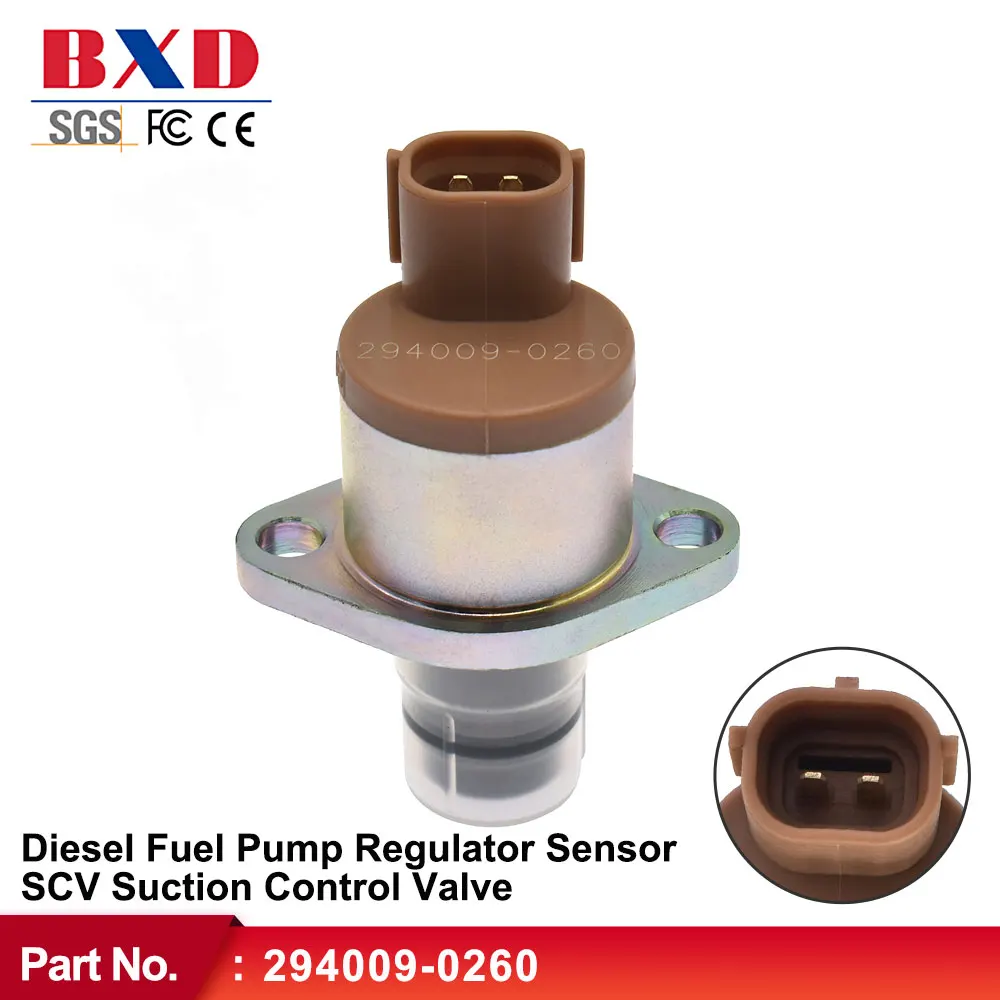 Diesel Fuel Pump Regulator Sensor SCV Suction Control Valve 294009-0260 For D-Max 3.0 Diesel Citroen Jumper Peugeot Boxer