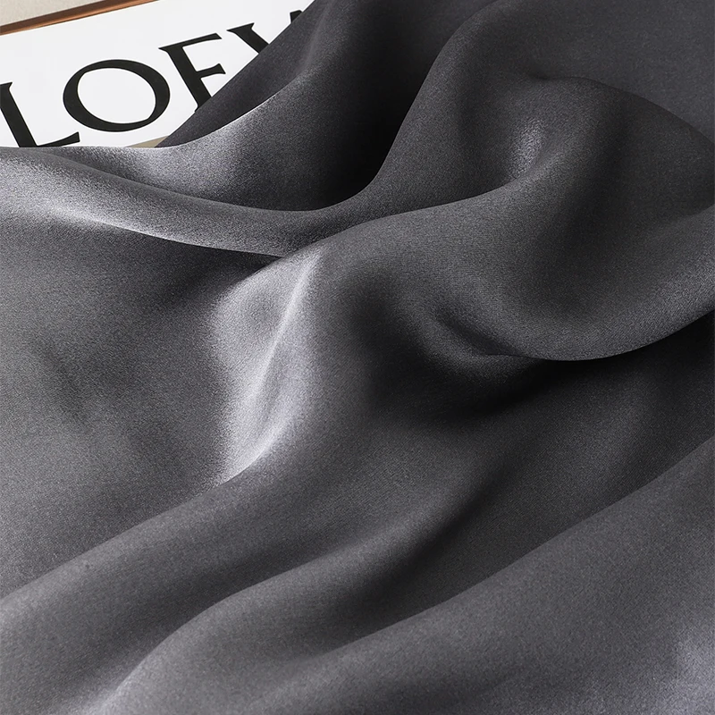 Luxus Farbverlauf Seiden schal Frauen Marke solide Femme Schals Wraps Bandana Kopf Foulard Mode Dame Hijab Hochzeit Poncho – Detail 14