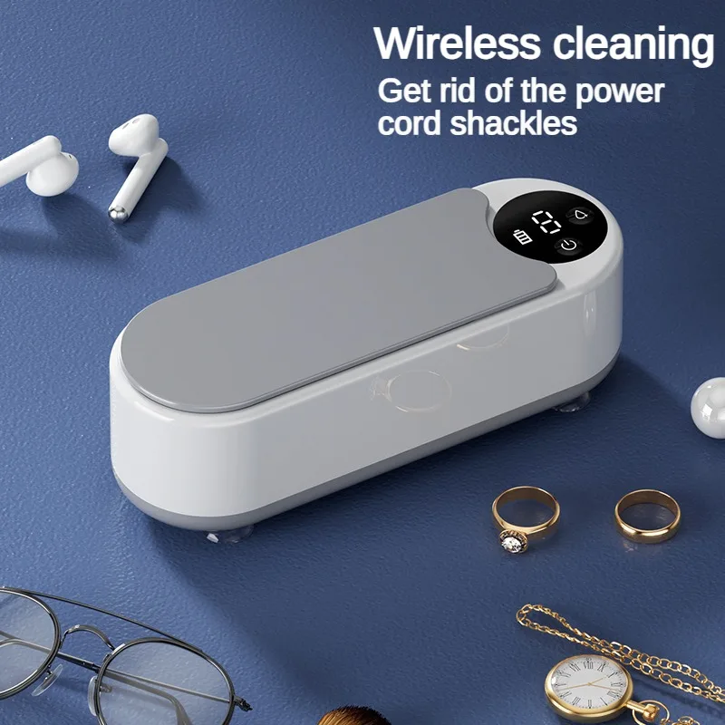 Xiaomi MIJIA Portable Household Cleaning Machine Clean Ultrasonic Cleaner Jewelry Cleaner Machine for Ring Glasses Makeup Brush