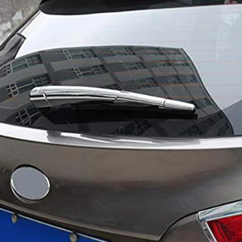 Fit for Hyundai IX35 2018 Car Exterior Rear Window Rain Wiper Arm Blade Cover Trim Styling Overlay Chrome Stickers ABS