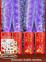 20 holes Fireworks bubble machine bubble blower on the ground electronic automatic landing Spring Festival gift New Year toys