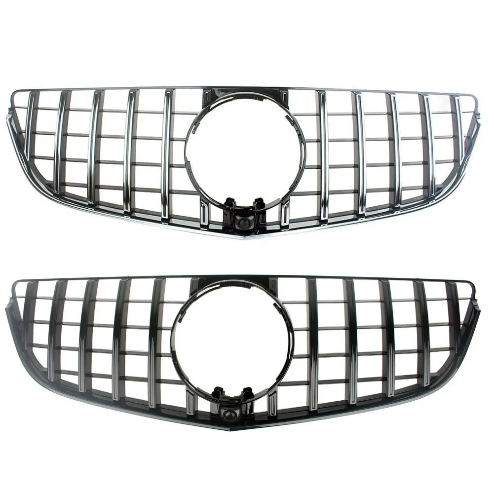 Car Front Racing Bumper Grille Upper Facelift Grill For Mercedes Benz W207 E-Coupe 2014 2015 2016