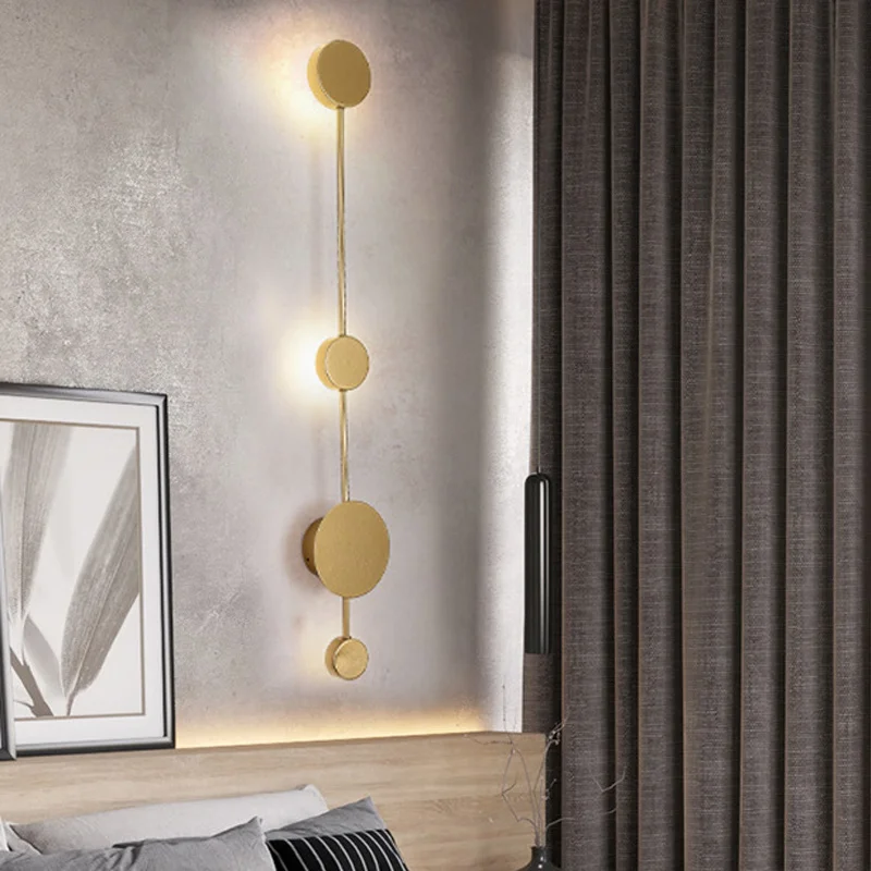 

DINDALLED Modern minimalist design LED wall lamp suitable for bedroom, living room and hallway decoration mood lighting