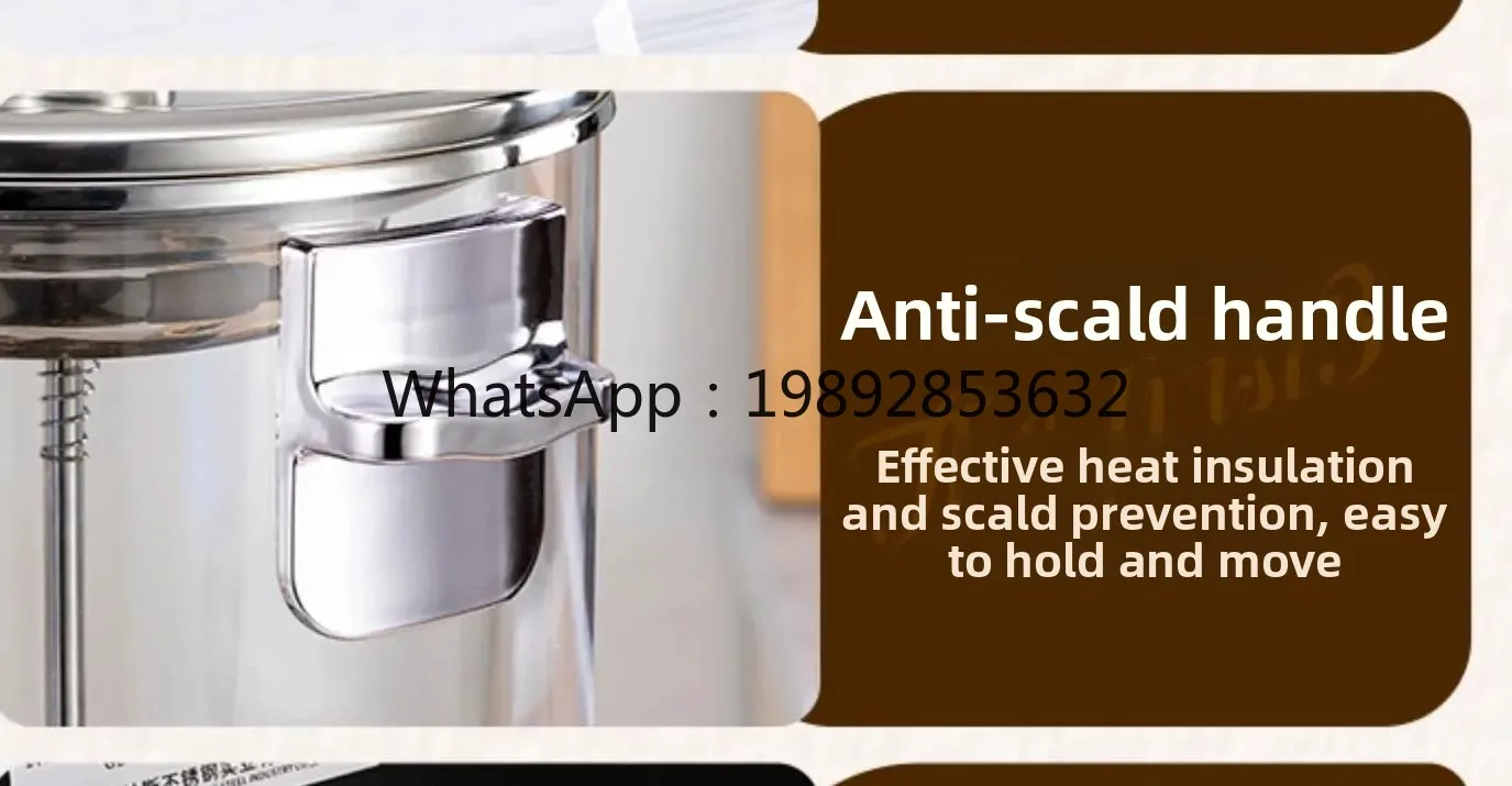 

smart transparent tea bucket, electric heating , black tea maker, steaming water bucket, automatic milk warming