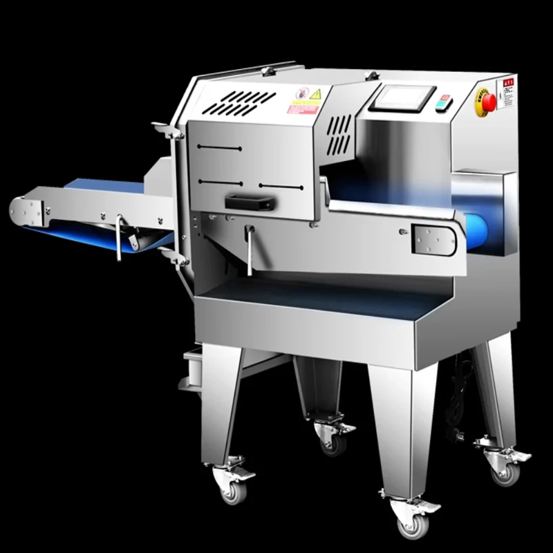 

Commercial Small Cooked Meat Cutting Machine, Multifunctional Bacon Sausage And Pork Belly Slicing Machine