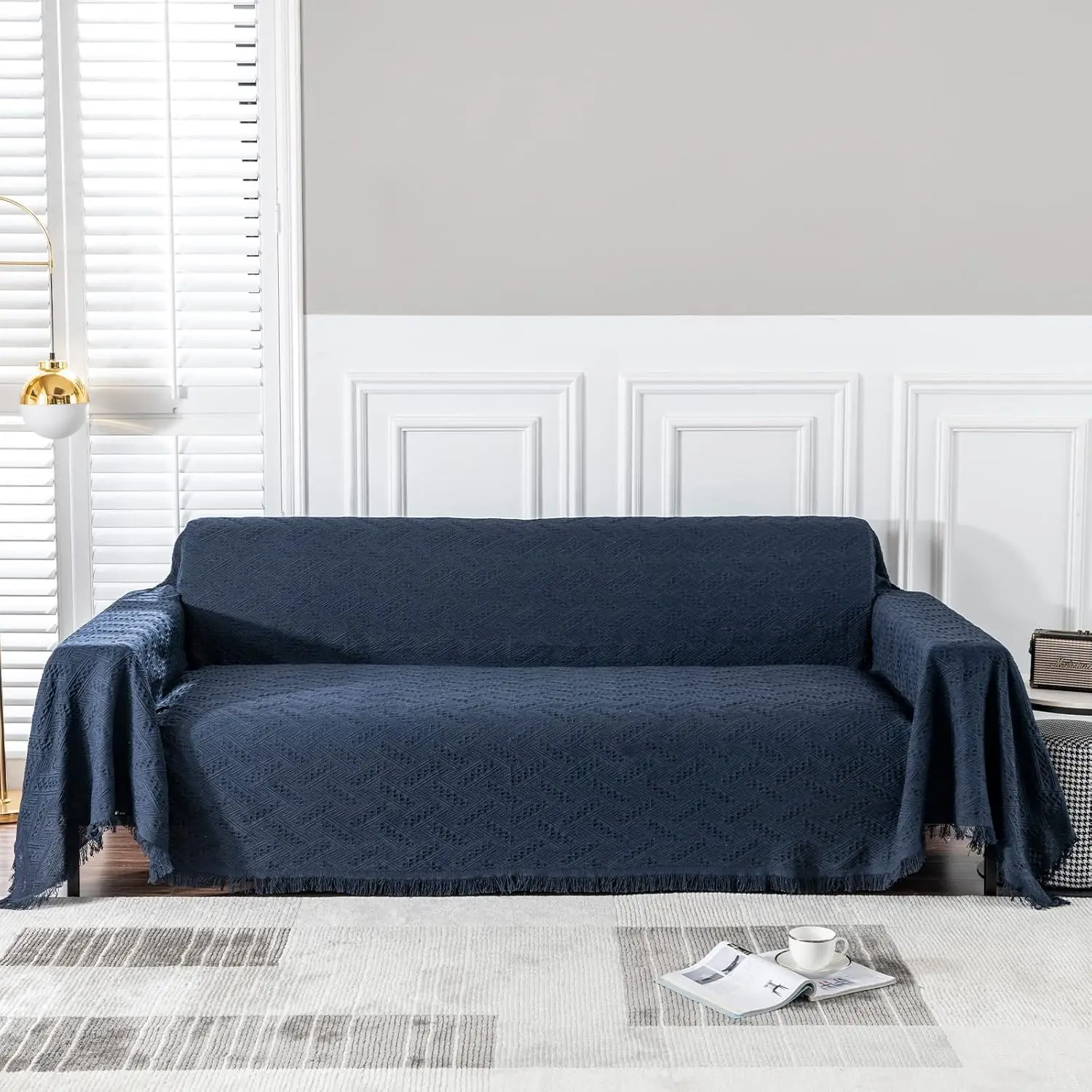 

Sofa Covers Couch Cover L Shape Sectional Couch Covers Sofa Slipcover For Reclining Couch 3 Seat Washable Soft Throws Cover