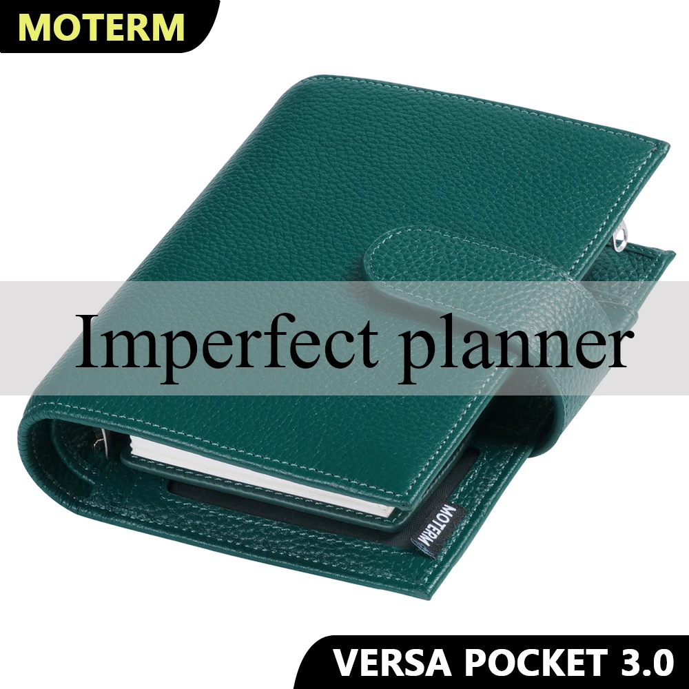 Limited Imperfect Moterm Pocket Versa 3.0 Organizer with 19 MM Rings Planner Wallet Multifunctional Agenda Diary Journal Notepad