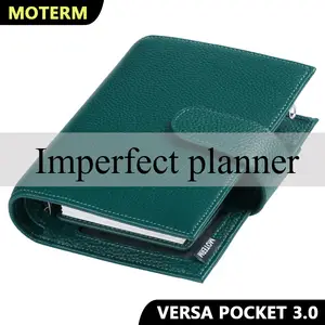 Moterm Pocket Versa 3.0 Organizer with 19 MM Rings Pebbled Style Planner  Wallet Multifunctional Agenda Diary Journal Notepad - AliExpress 21