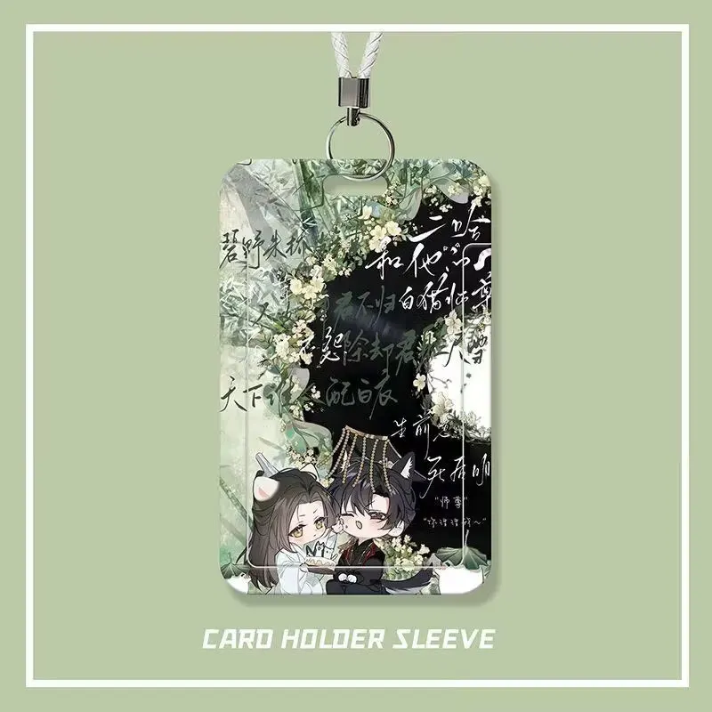 Erha and his White Cat Master Cosplay Sliding Card Cover Collection Gift Birthday Gift