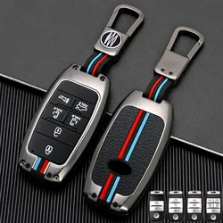 Zinc Alloy + Silicone Car Key Case Cover for Kia Ceed Rio Rio5 Sportage R K3 KX3 K4 K5 Ceed Sorento Cerato Optima 2015 2016 2017