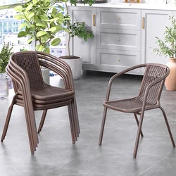 Outdoor Furniture Sets Plastic Chairs Storage Shed Casting Chair Folding Beach Free Shipping Garden Salin Lawn Wicker Terrace